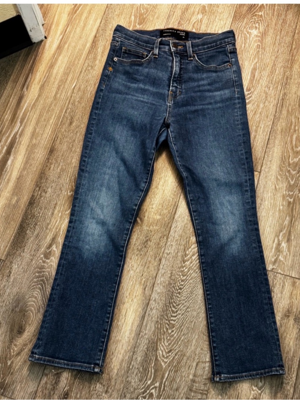 Veronica Beard Carley Kick Flare High Rise